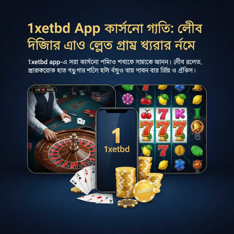 1xbetbd app ক্যাসিনো গেমস গাইড